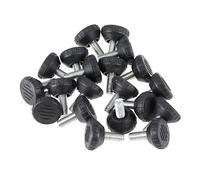 DIYEAH 20piezas Patas Ajustables para Muebles Copa Pies Regulables Almohadilla Niveladora