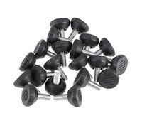 DIYEAH 20piezas Patas Regulables para Muebles Pies Niveladores Almohadilla Deslizante