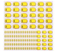 DIYEAH 24 hojas de tarjetas de precio de oferta - Etiquetas de precio de pa