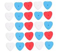 DIYEAH 25piezas Bloques De Peso Para Globos Boda Corazón Fiesta Reutilizables Colores