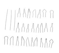 DIYEAH 28 Piezas Kit de Puntas de Pyrograbado para Soldador Completo de Puntas Reemplazables para Quemado y Madera Accesorios Resistentes Altas Temperaturas para Profesional y Artesanal