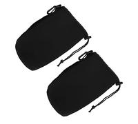 DIYEAH 2piezas Bolsa Protectora para Lentes DSLR Neopreno Ajustable Acolchada y Aislante Térmica De Unidades XL para Fotógrafos Profesionales y Aficionados