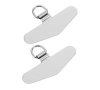 DIYEAH 2piezas Cadena Para Teléfono Unidades Inoxidable Compatible Fundas Para Diario Aire