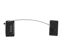 DIYEAH 2piezas Cerraduras de Seguridad para Ventana Ajustables Negro para Ventanas de Apertura Externa Gabinetes y Cajones Protección Infantil