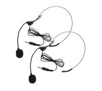 DIYEAH 2piezas Micrófono De Diadema para Negocios y Aula Micrófonos Amplificador para Profesores y Charlas