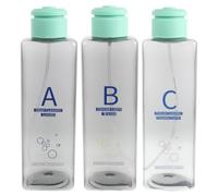 DIYEAH 3 botellas de hidrógeno molecular para dispositivo de inyección de oxígeno facial, repuesto para botella de residuos de hidrógeno facial, compatible con máquina Aqua Peel y cuidado de la