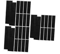 DIYEAH 3 Juegos Bolsa De Vino Bolsitas para Red Wine Decoraciones De Peceras Botellas Borla Tanque Verter Bolsa De Asa De Compras Bolsa De De Vino Papel Black 12 Uds * 3