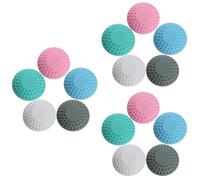 DIYEAH 3 Juegos Tapete Puerta Tapon Puerta Protector De Pared Door Stop Noise Cancelling Tapón Cuña Almohadilla Protectora De Pared Topes De Pared para Puertas Gel De Sílice 5 Piezas * 3