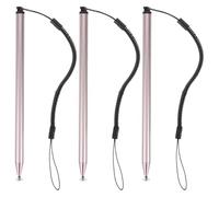 DIYEAH 3 lápices ópticos de precisión capacitivos para Pantallas táctiles, para Dibujar y Escribir, para niños, Adultos, tabletas, teléfonos y Accesorios.