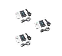 DIYEAH 3 Piezas Adaptador Convertidor de Vídeo Vga a Scart Compatible Ntsc PAL, Compacto y Ligero, sin Necesidad de Controlador, Adecuado para Conectar Pc a TV Interfaz Scart, Uso en