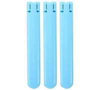 DIYEAH 3 Piezas Limas de Uñas de Doble Cara Plegables para Manicura en Casa, Acero Inoxidable 430 y Abs, Compactas y Profesionales para Cuidado de Uñas de Mujeres