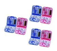 DIYEAH 3 Piezas organizador de costura tijera costura tesoura costura kit costura accesorios costura set costura kits de costura para adultos kit de costura de viaje mini colocar de coser