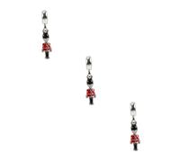 DIYEAH 3 Series Accesorios Para Cascanueces Collar De Bricolaje Accesorio Para Pulsera Kit De Fabricación De Joyas Cadenas Amuletos De Joyería Para Hacer Joyas Encanto Metal 10 Piezas*3