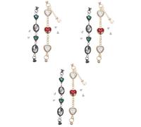 DIYEAH 3 Series Cadena Colgante Para Teléfono Diy Con Charm De Accesorio Decorativo Elegante Para Fundas De Móvil 2 Piezas X 3
