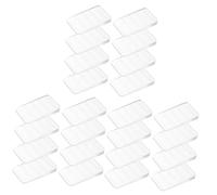 DIYEAH 3 Series Cuñas Transparentes Niveladoras De Muebles Cuñas De Plástico Ajustables Estabilizar Mesas Estantes Y Muebles Irregulares 8 Piezas X 3