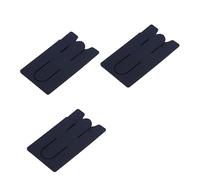 DIYEAH 3 Soportes Adhesivos para Teléfono Móvil para Tarjetas De Crédito Soporte Universal Funda para Teléfono Billetera USB Color Negro