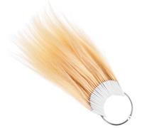 DIYEAH 30 Mechones de Prueba de Cabello Natural para Peluquería, Carta de Colores para Teñir y Decolorar, Muestras para Análisis y Experimentos de Color, Set de 30 Piezas para Uso