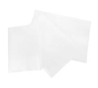 DIYEAH 30 piezas Fundas de Libros Transparentes Reutilizables Protector de Libros Instalación para Proyectos Escolares y para Material Resistente y Duradero