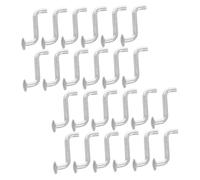 DIYEAH 30 Piezas Pines de Seguridad S Shape para Estanterías de Palets Instalación Rápida y Galvanizado para Almacenamiento Industrial para Centros Logísticos y Almacenes