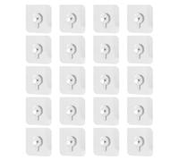 DIYEAH 30 Unidades Clavos para Colgar Cuadros sin Daños Instalación Versátil en Acrílico, Ideales para Estudios
