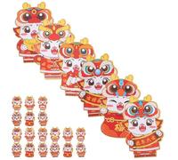 DIYEAH 30piezas Sobres Rojos para Año Bolsas de Dinero Suerte sobre Chino para Fiesta de Año del Dragón Estilo Aleatorio