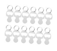 DIYEAH 36 Piezas ficha de Carro abridor de Carrito de Compras Carro de Compras portátil Etiquetas llaveros Llavero con Ruedas Carro de la Compra ficha Moneda Llavero Auto