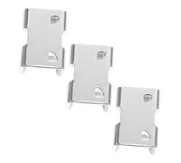 DIYEAH 3piezas Abrazaderas De Hierro Tensor De Cuerda para Cuerdas De Abrazadera Tensora De Clips De De Alta Resistencia para De Escalada Navegación y Correas para Perros