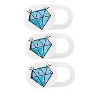 DIYEAH 3piezas Cobertura De Privacidad para Webcam Cubierta Protectora Ultrafina para Cámara Web De Portátil Cubierta Deslizante para Lente De Ordenador para Usar Oficina o Hogar