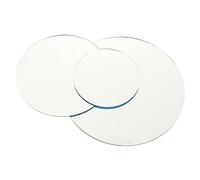 DIYEAH 3piezas Tablero Reflectante De Acrílico Redondo Espejo para Exhibición De Joyas Accesorio para Fotografía para Joyería Decoración para Tienda