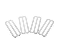 DIYEAH 4 Clips de Retención para Cinturón de Buceo 1,5 X 5 Cm Acero Inoxidable, Hebilla de Sujeción para Arnés, Accesorios para Equipo de Buceo, Soporte Estable para Peso Submarino