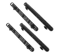 DIYEAH 4 Fundas Protectoras para Calentadores de Acuario de 31 cm, Color Negro, Desmontables, con ventosas.