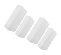 DIYEAH 4 Piezas Bloques de Espuma Blancos para Manualidades, Ligeros y Cuadrados, Ideales para Ejercicios de Pintura y Decoración en Fiestas DIY