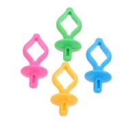 DIYEAH 4 piezas Clips Sujetabobinas de Silicona Coloridos para Organización de Hilo de Coser Reutilizables y Resistentes con Diseño Práctico para Fijar Carretes y Evitar Proyectos de