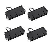 DIYEAH 4 Piezas Conector Fuente de Alimentación ATX para Pruebas y Herramienta Profesional y Práctica sin Base Confiable Instalar