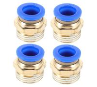 DIYEAH 4 piezas Conectores Pneumáticos Rápidos de Acopladores de Manguera para de Aire Diseño Optimizar y Eficiencia Herramientas Neumáticas