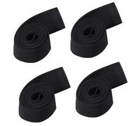 DIYEAH 4 Piezas Correa para Botas de Esquí, Correa para Transportar Botas de Snowboard, Poliéster, Negra, Plegable, Diseño de Bandolera y Longitud Ajustable, para Ski Boots y Snowboard,