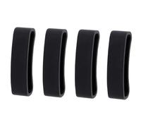 DIYEAH 4 Piezas Hebilla de Correa de Reloj Anticaídas Compatible con Modelo Core Material de Goma para Correa Reloj Sujetador de Anilla Soporte de Anilla