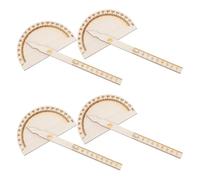 DIYEAH 4 Piezas Herramienta de Medición Precisa para Proyectos de Carpintería y Manualidades Diy para Educación y Creación de