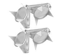 DIYEAH 4 Piezas Herramientas Inoxidable para Dipping de Cerámica Pinzas Ergonómicas para Artistas de Cerámica y Modelado