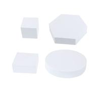 DIYEAH 4 Piezas Props Fotográficos Geométricos para Decoración de Cosméticos y Joyería Cubo para Fotografía de Productos