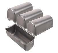 DIYEAH 4 Piezas Protector de Condensador para Compresor de Aire de Acero, Carcasa Metálica Resistente E, Instalación Fácil para Bombas Silenciosas en Entornos de Alta Exigencia