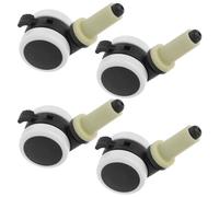 DIYEAH 4 piezas Ruedas Giratorias para Sillas Altas de Niña de Accesorios para Sillas de Comedor Instalación y la para Mayor Material Resistente y Duradero Color Color Aleatorio