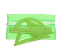 DIYEAH 4 Piezas Set de Reglas Táctiles para Decoración Colegio Puntos Reforzados en Material Pp Adecuado para Aprendizaje Sensorial y Educación Especial