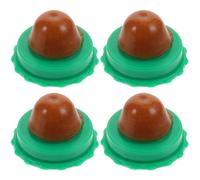 DIYEAH 4 Piezas Snacks Interactivos para Gatos Bola de Gatera con Pudding Lollipop para Gatitos con Cubierta Protectora Higiénica y Sabor Aleatorio