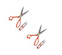 DIYEAH 4 Piezas Tijeras para Costura Cortahilos y Tijeras U Ergonómicas Manganeso Accesorio Práctico para Bordado y Confección Color Aleatorio