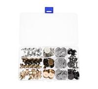 DIYEAH 40 piezas Broches Magnéticos para Ropa y Bolsos Cierres con Imanes Potentes para DIY Fácil Instalación y Uso Carteras Bolsos Cruzados y Prendas