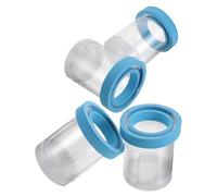 DIYEAH 4piezas Caja De Eclosión para Peceras De Incubación Azul Caja De Aislamiento para Camarones Vivero para Acuarios para Cría De Guppys y Peces Pequeños