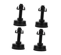 DIYEAH 4piezas Patas De Sofá Ajustables Niveladores De Muebles Originales para Sillas y Mesas Elevadores De Mesas y Sillas Patas Niveladoras De Muebles para Oficina Negro