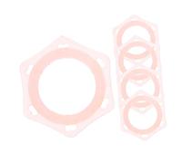 DIYEAH 5 Piezas Anillos Antideslizantes para Micrófono Anillos de Protección Shockproof y Anticaídas para Micrófonos con Cable No Rolling Design