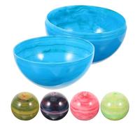 DIYEAH 5 piezas Cápsulas Redondas para Máquina Expendedora Colores Surtidos Decoración Creativa Cotillón Fiestas Bolas Vacías para Premios y Sorpresas